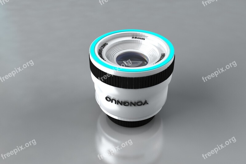 3d Modeling Lens Camera Reflex Free Photos