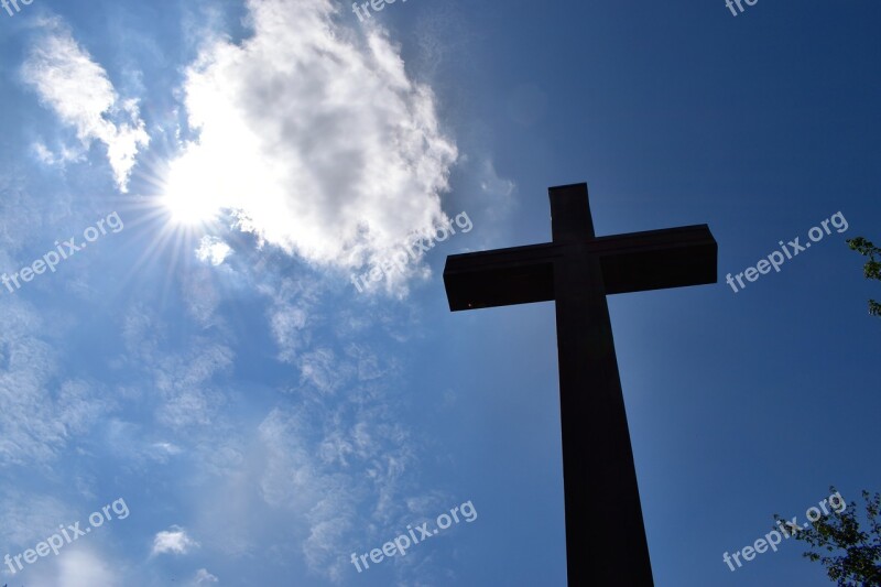 Christian Cross Heaven Resurrection Spirituality Crucifixion