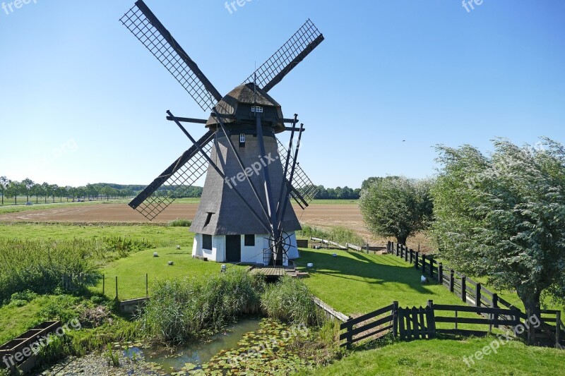 Wind Mill Farm No Person Outdoor Landscape