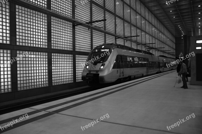 Transport System Metro Train Leipzig Free Photos