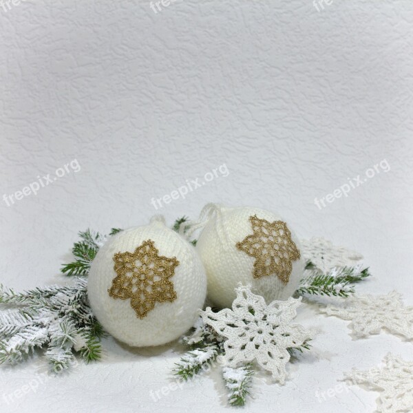 Background Winter Ornament Medication Nature