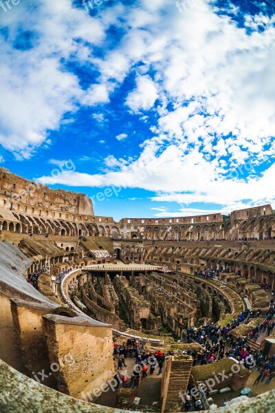 Building Views From The Top Journey City The Colosseum