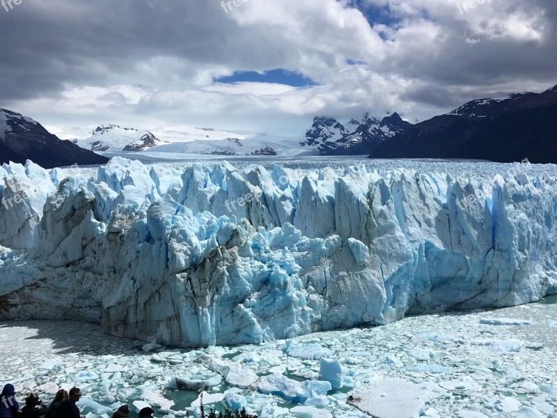 Ice Glacier Nature Patagonia Blue