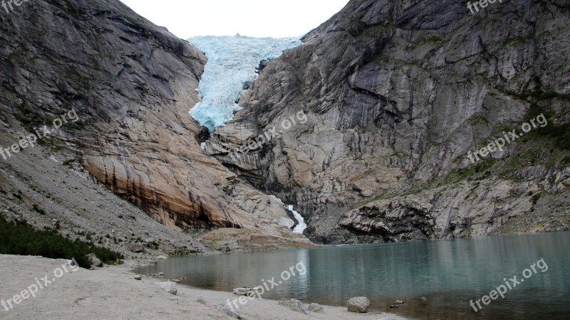 Fjords Norway Nature Waters Travel