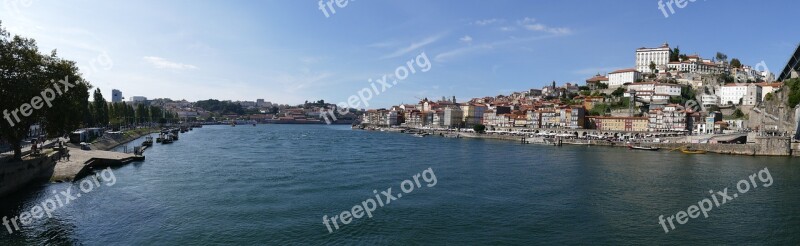 Panorama Porto Portugal Douro Free Photos