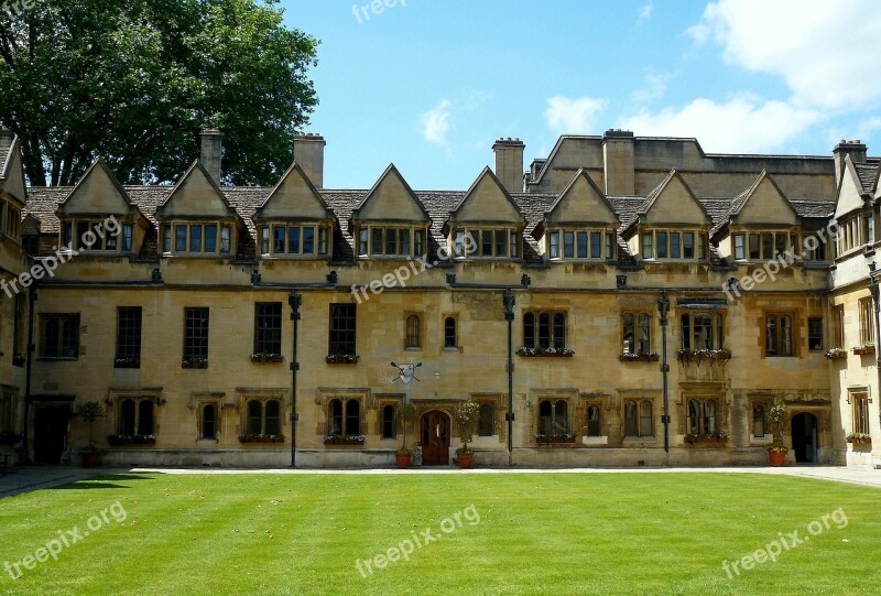 Architecture Building Oxford College Free Photos