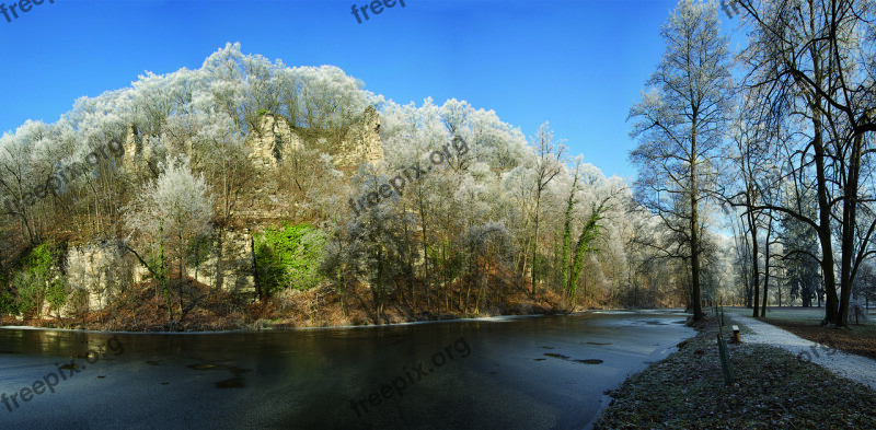 Choceň Peliny Reservation Nature Winter