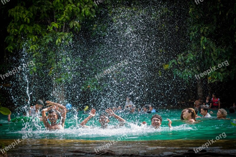 Saber Emerald Pool Water Swimming Relaxing Holiday