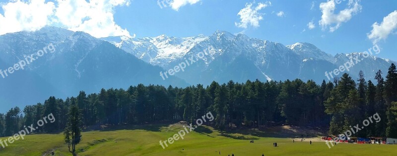 Panoramic Nature Mountain Panorama Landscape