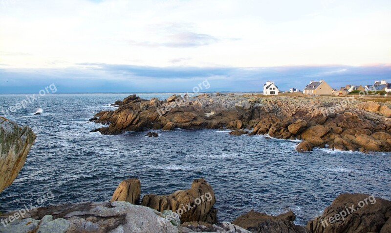 Water Sea Nature Seashore Rock