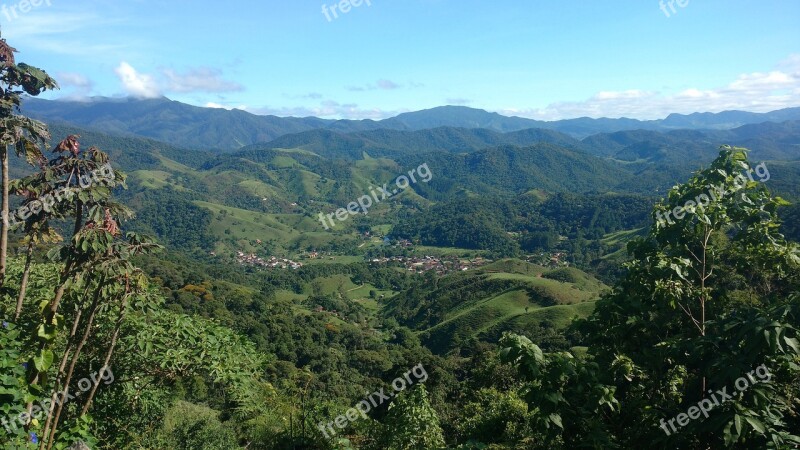 Nature Mountain Trip Landscape Widescreen