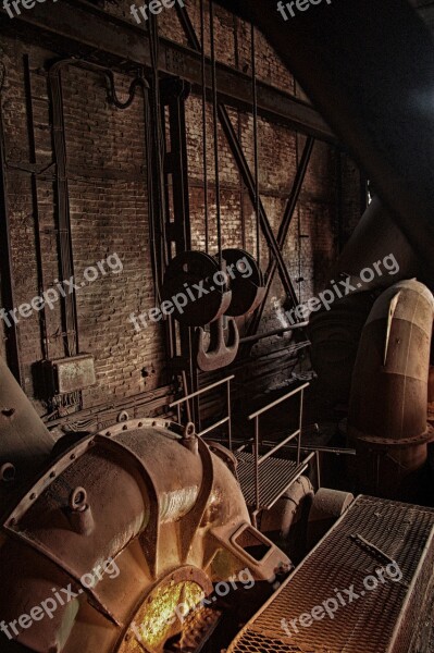 Völklingen Industry Rusty Abandoned Steel