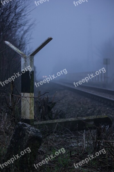 Nature Train Railroad Railways Rust