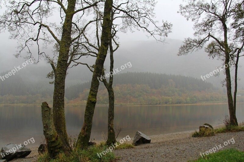 Mystical Mysterious Beautiful Lake Loch Lubnaig Tree