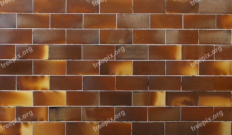 Wall Brick Clinker Burned Pattern