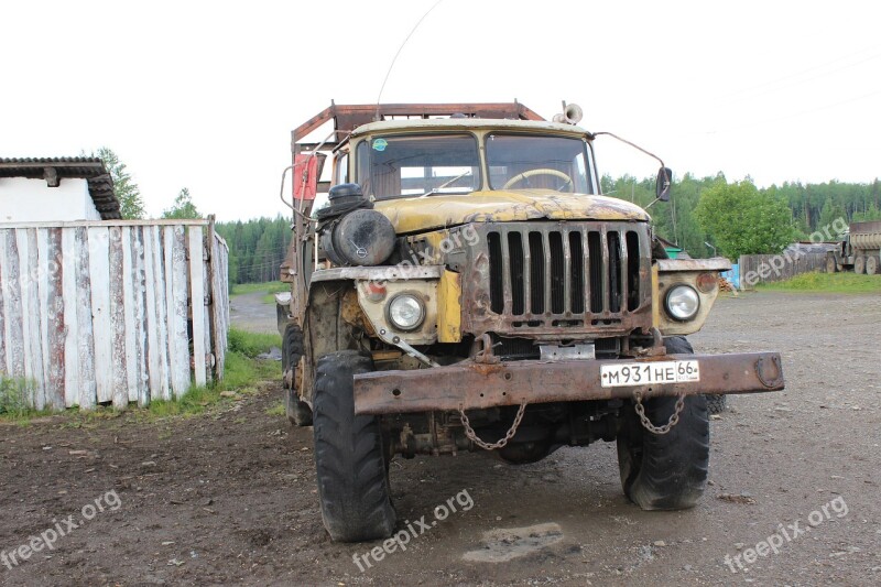 Vehicle The Transportation System Machine Truck Soil