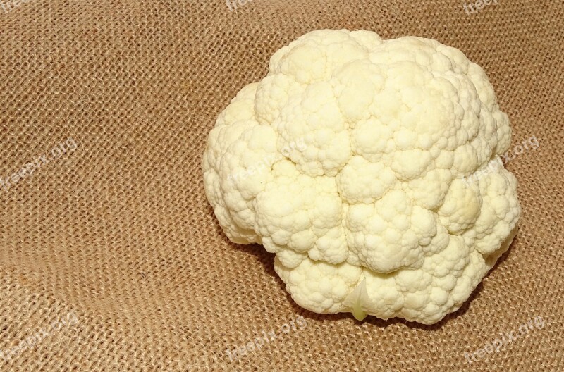 Cauliflower Kohl Vegetables Vitamins Food