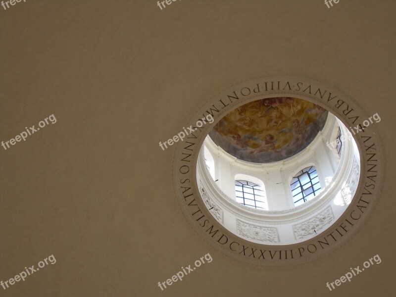 Rome Travel Italy Roman Architecture Ceiling