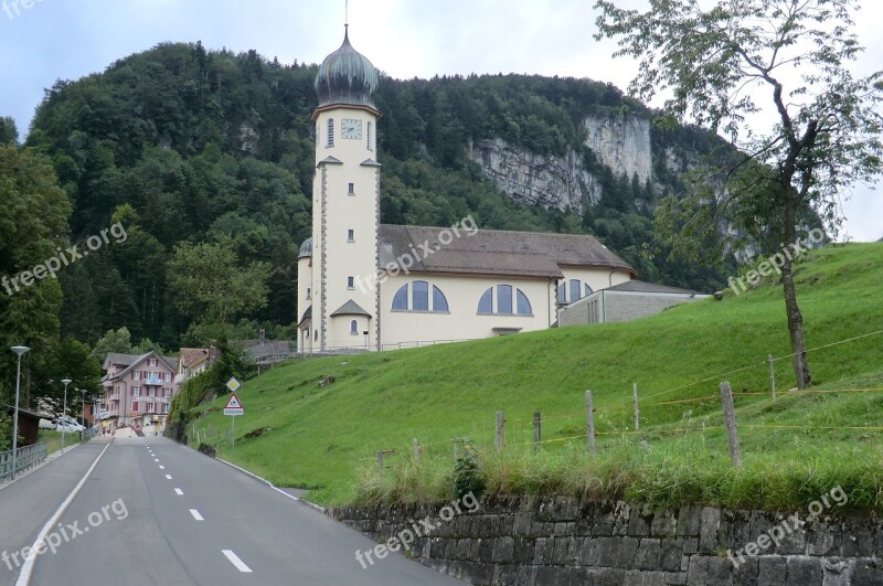 Road Nature Travel Summer Church