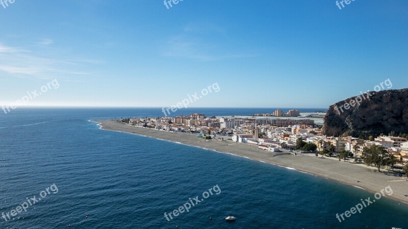 Calahonda Andalusia Spain Sea Beach