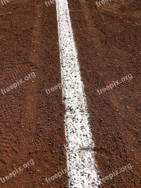 Softball Softball Field Chalk Line Free Photos