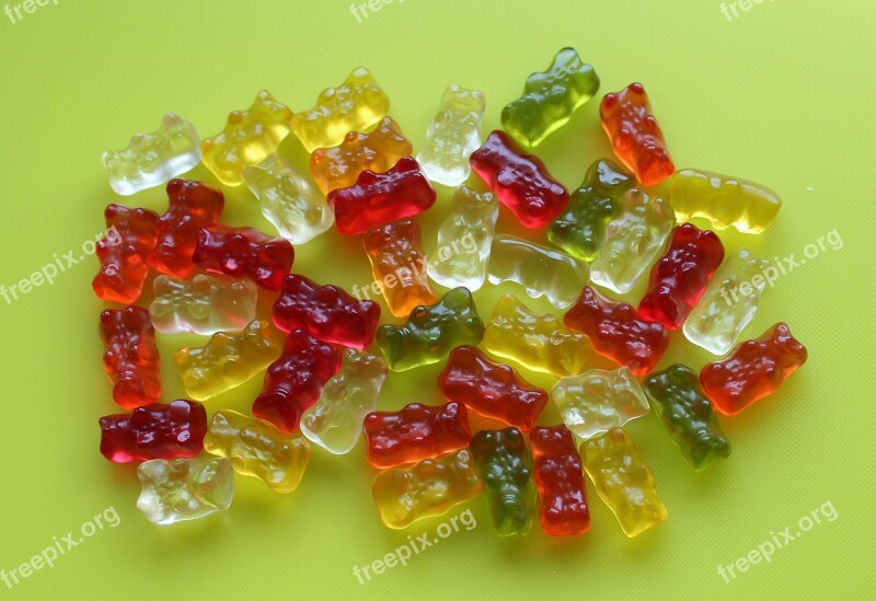 Jelly Beans Bears Gelatin Jelly Sweet