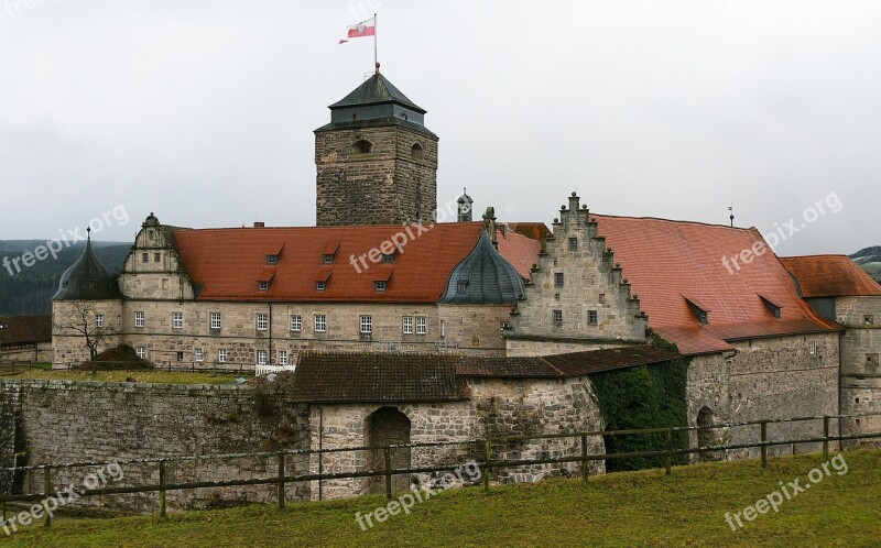 Fortress Castle Rosenberg Kronach Solid