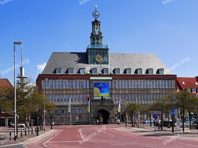 Emden Town Hall Stadtmitte Passage Architecture