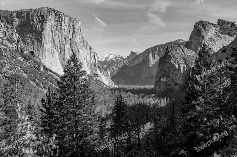 Panoramic Mountain Nature Landscape Mountain Peak