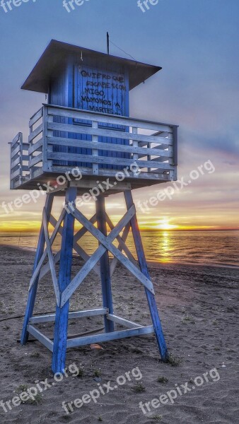 Outdoors Sky Malaga Life Guard Poesia Urbana