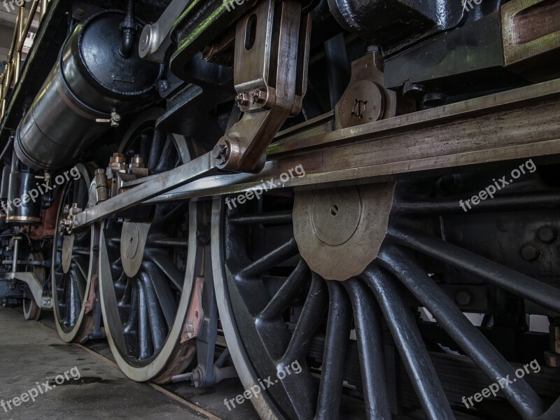 Wheel Transportation Sl Steam Locomotive Train