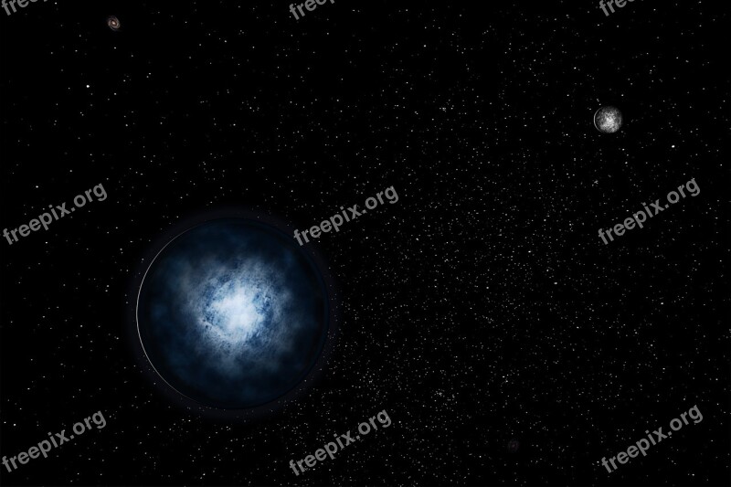 Astronomy Moon Planet The Galaxy Outer Space