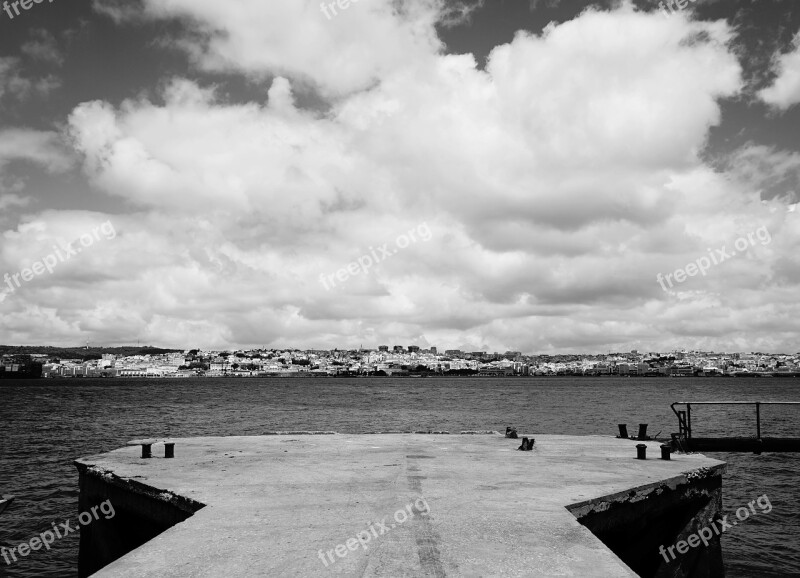 Waters Black And White Photography More Lisbon Free Photos