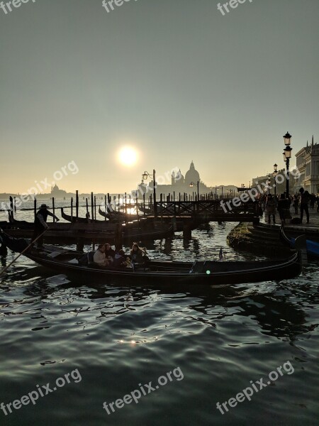 Water Transportation System Watercraft Boat Sunset