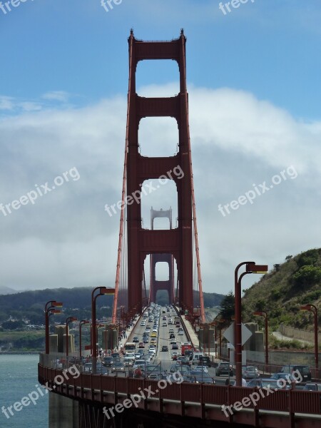 Golden Gate Usa San Francisco United States California