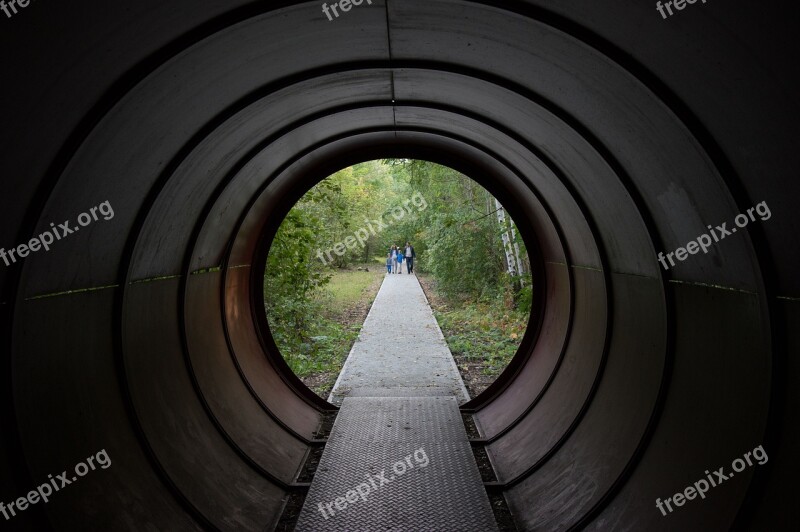 Architecture Tunnel Tube Passage Building