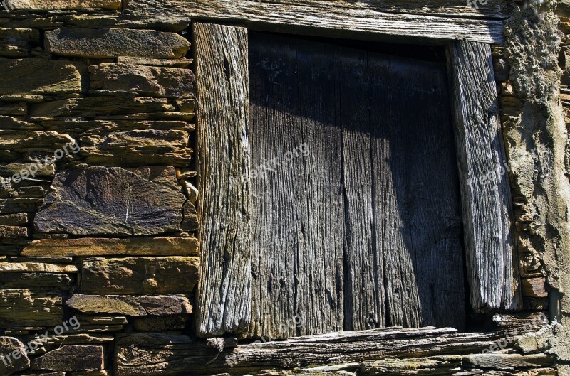 Wood Old Wall Abandoned Unclean