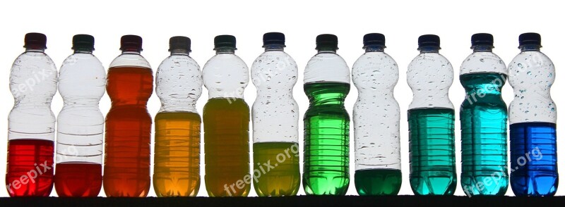 Bottle Liquid Glass Background Container