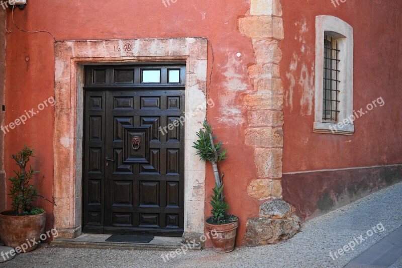 Door Input House Architecture Old House