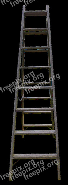 Wood Head Wooden Ladder Garden Boost