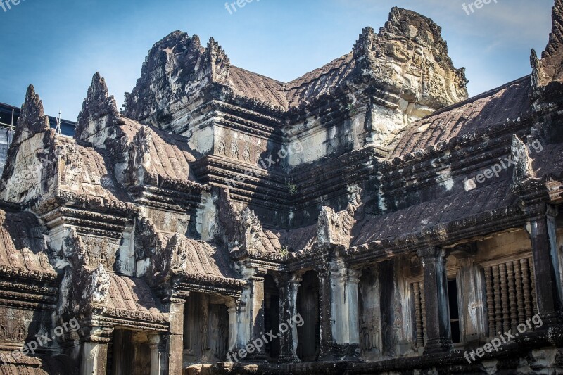 Cambodia Ankgor Wat Angkor Siem Reap Temple