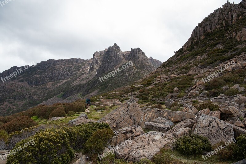 Overland Track Tasmania Nature Wilderness Landscape