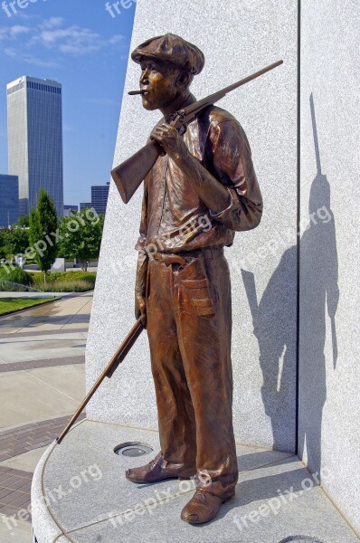 Hostility Sculpture In Tulsa Sculpture Hostility Tulsa Oklahoma Riot