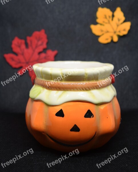 Halloween Green Yellow Pumpkin Autumn