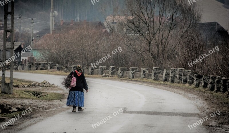 Gypsy Road Village Romania Free Photos