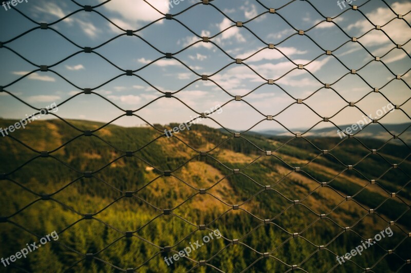 Mountains Landscape Nature Sky Clouds