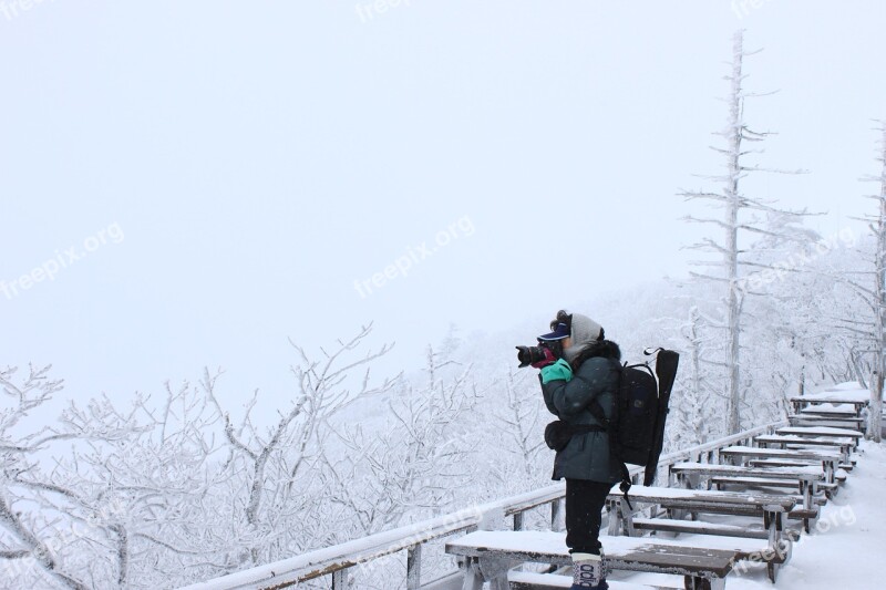 Photographer Photographers Man Snow Free Photos