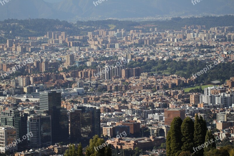 City Bogotá Colombia Architecture Urban