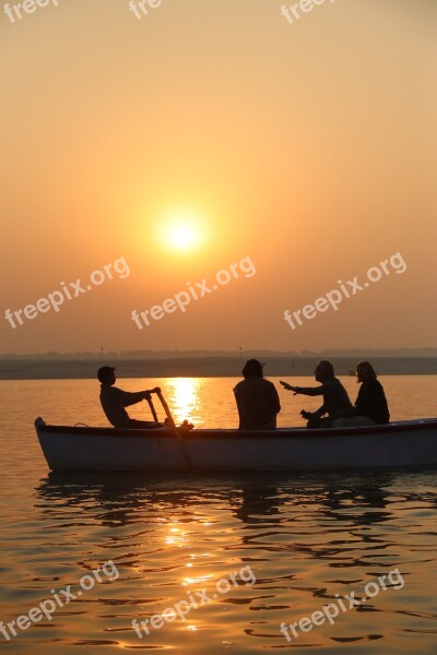 Varanasi India Ganges Spirituality Sunrise