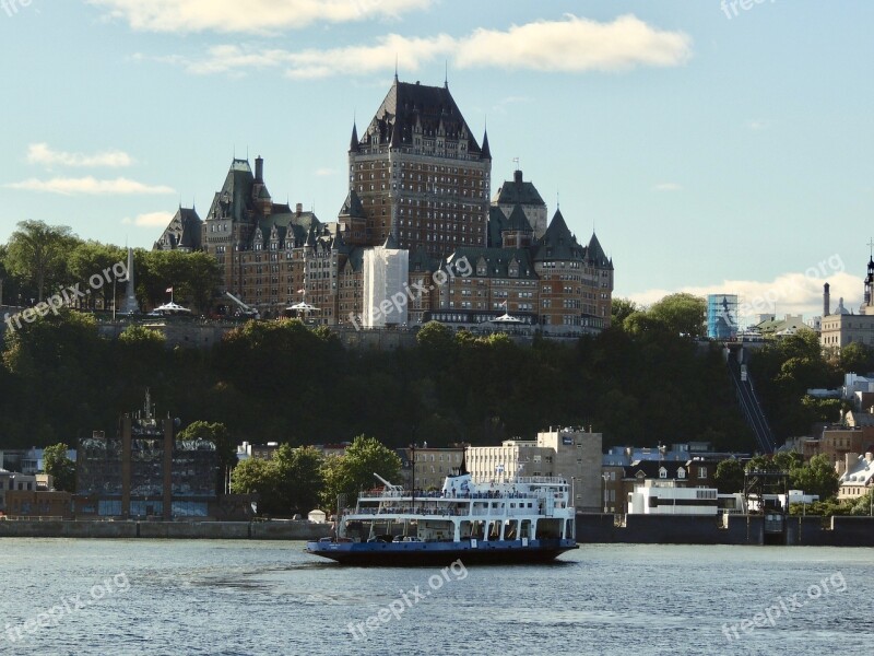 Québec Château Frontenac Québec Canada Frontenac